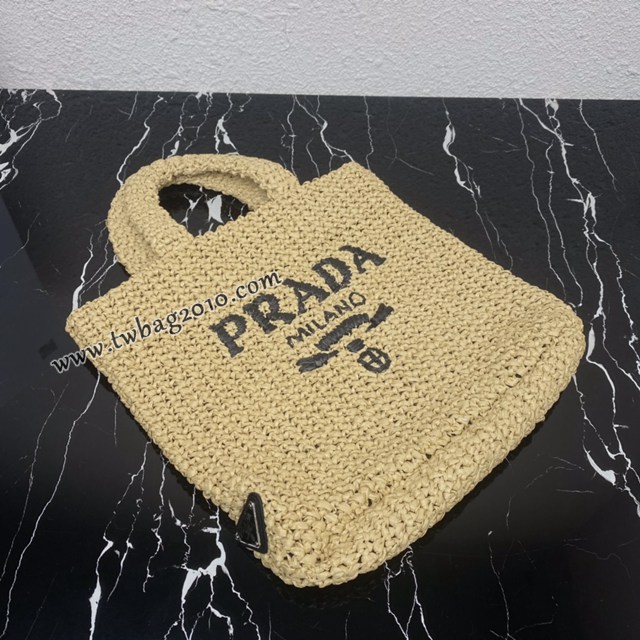 Prada專櫃新款纖維托特包 1BG426 普拉達小號手提購物包 csp1579
